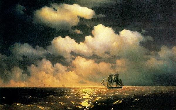Ivan Aivazovsky Constantinovich merkuri oil painting picture